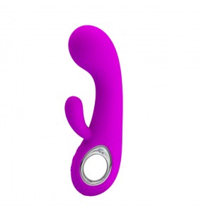 PRETTY LOVE - Triple Shock Vibrator Wand Masturbator (Chargeable - Purple)